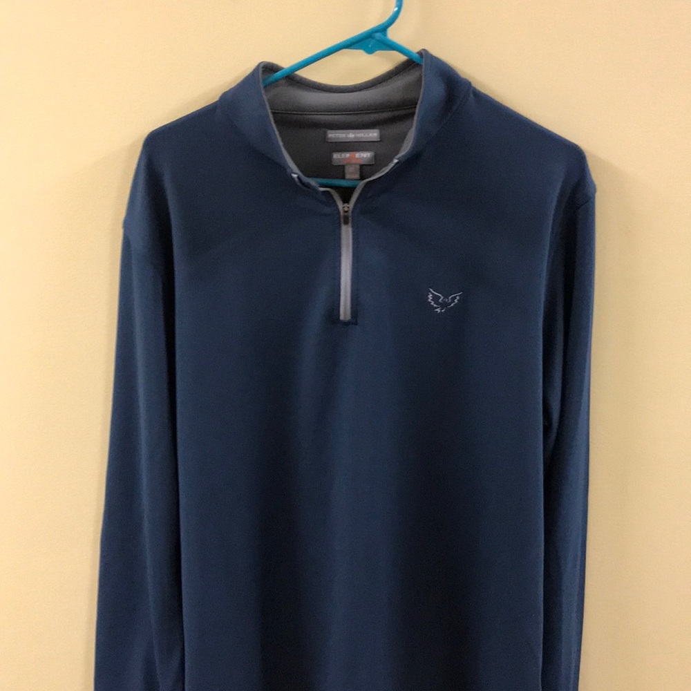 Peter Millar Quarter Zip Element Wicking Pullover